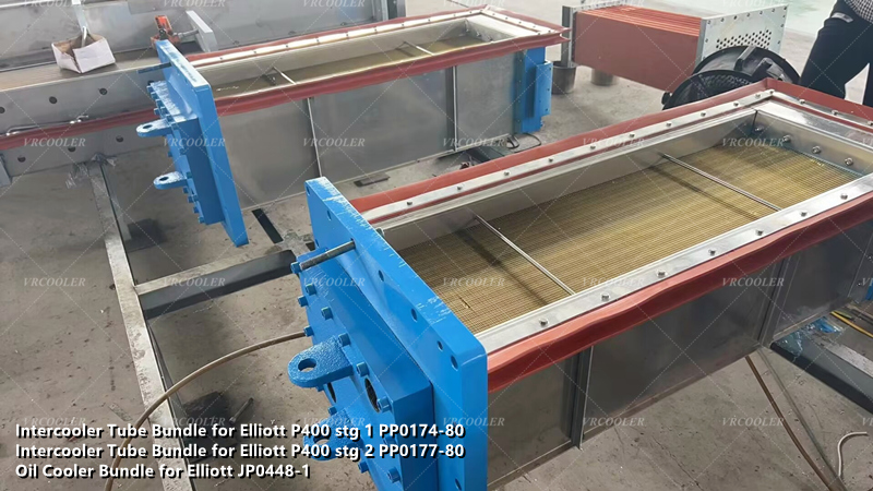 Elliott P400 Intercooler 1st PP0174-80 2nd PP0177-80 Oil Cooler JP0448-1