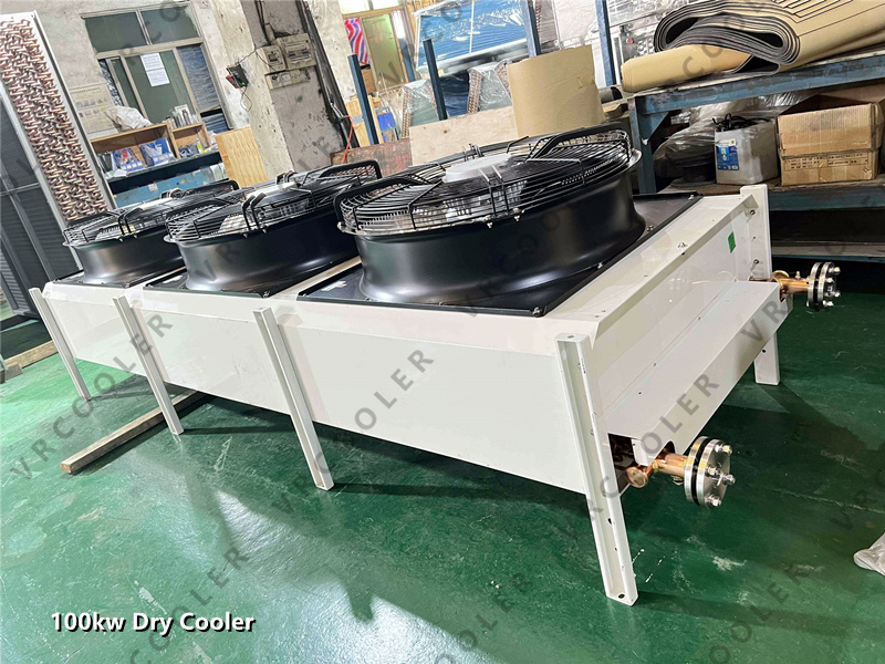 Case of 100kw Dry Cooler 