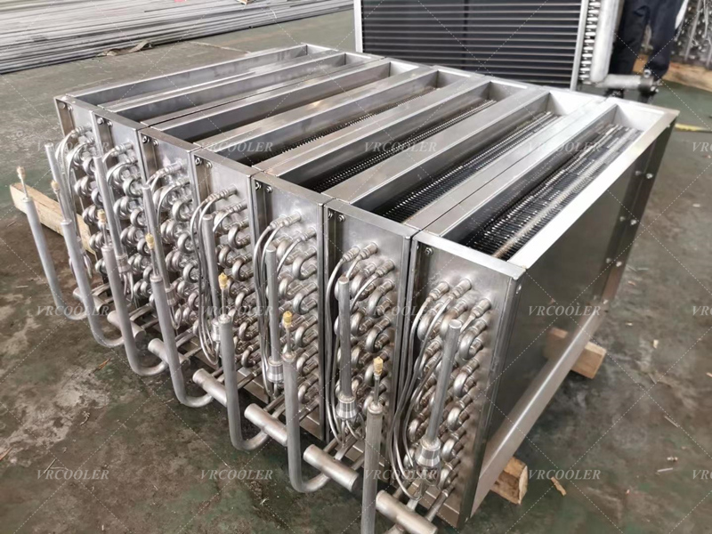 All Stainless Steel Tube & Fin Heat Exchanger Replacement for Copper