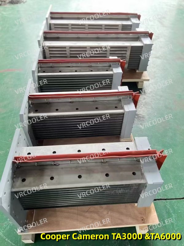 Air-Cooler For Cameron (Or Joy) TA3000 And TA6000 Compressors