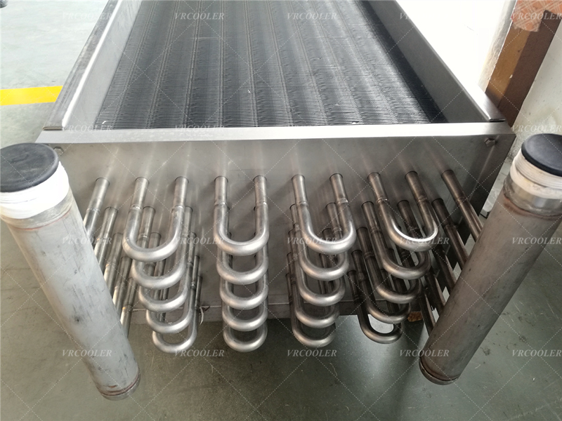 Stainless Steel Tube Fin Heat Exchanger for Highly Corrosive Environments