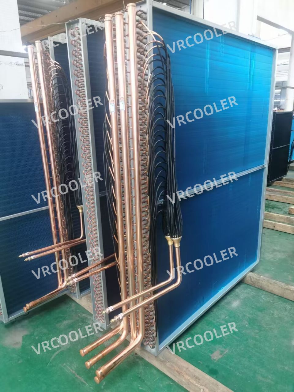 Stainless steel tube and aluminium fin heat exchangers