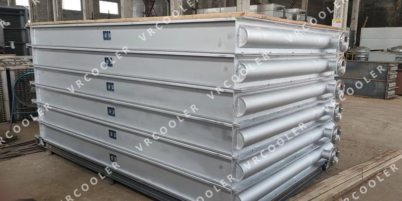 Finned Heat Exchanger for Hot Air Stenter