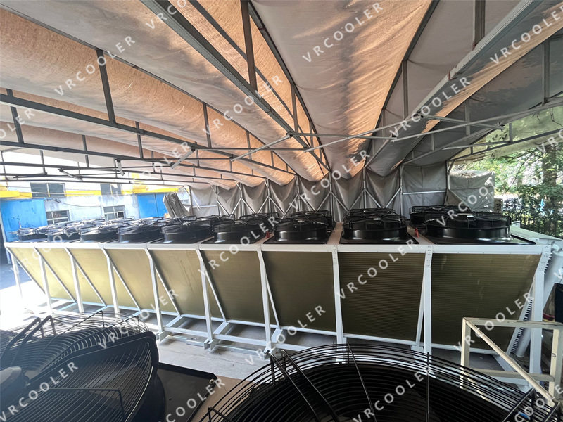 Dry Cooler Design for Ash Cooling in Coal-Fired Boilers
