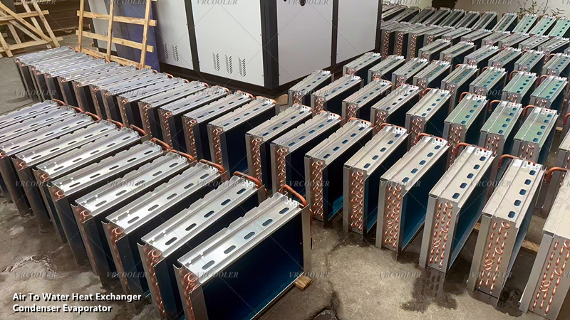 Air To Water Heat Exchanger Condenser Evaporator