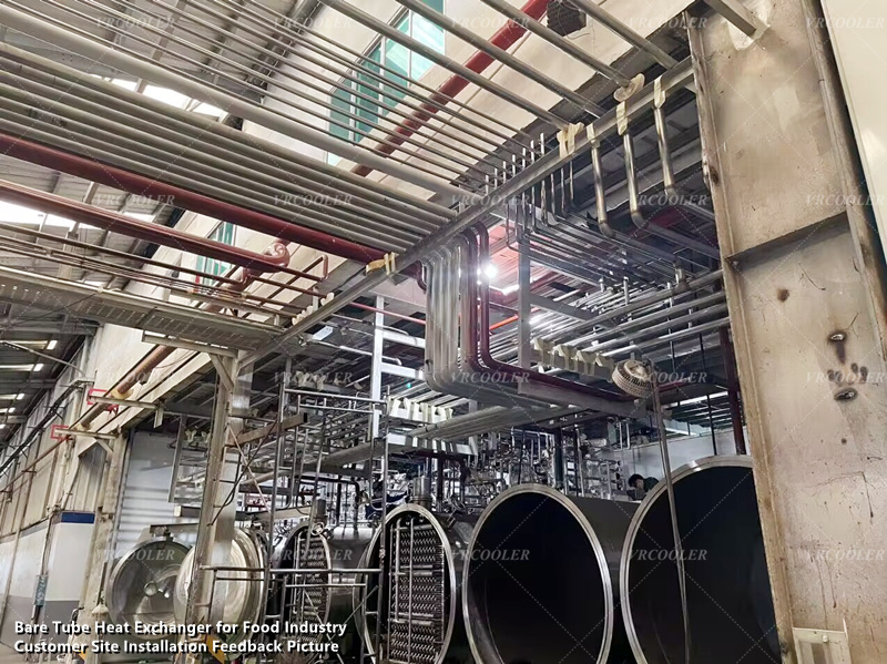 Bare Tube Heat Exchanger, Customer Site Installation Feedback Picture 5