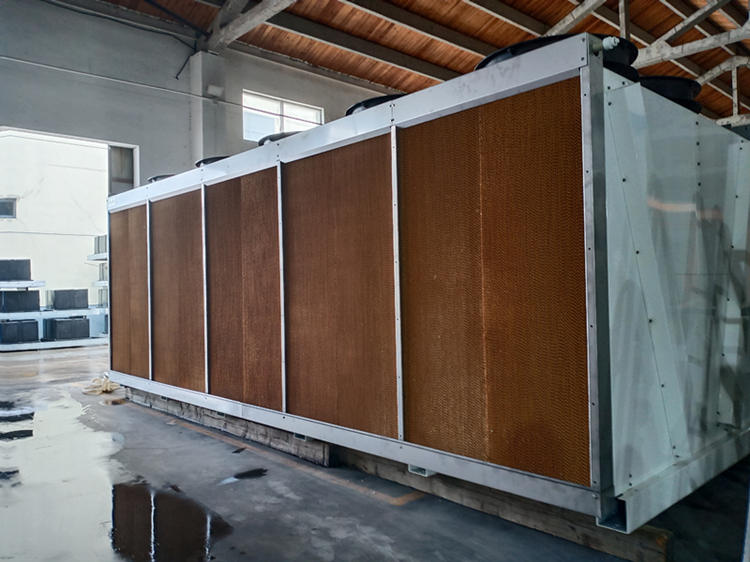 High Quality Dry cooler with wet pads