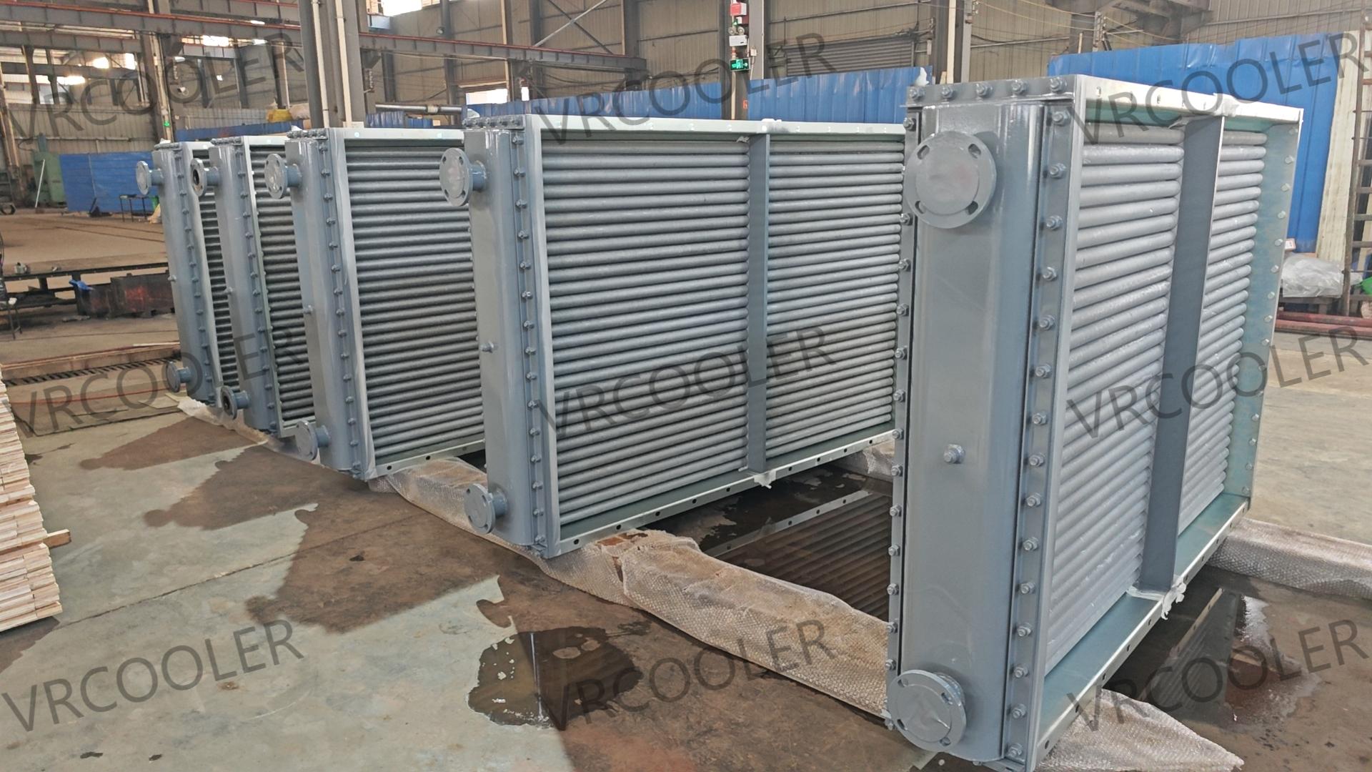 High-Temperature Air-to-Water Heat Exchanger for Cooling 800 &deg;C Process Air