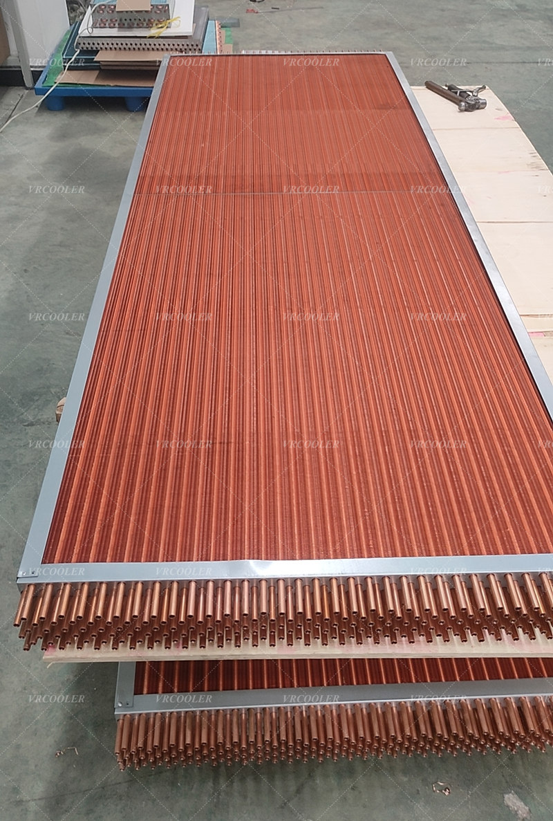 Copper Tube Fin Core Air Cooler 1