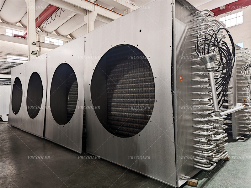 How does a iqf freezer evaporator work