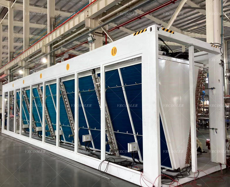 Dry Cooler with Immersion Cooling System for Asic Mining Machine in Production 2