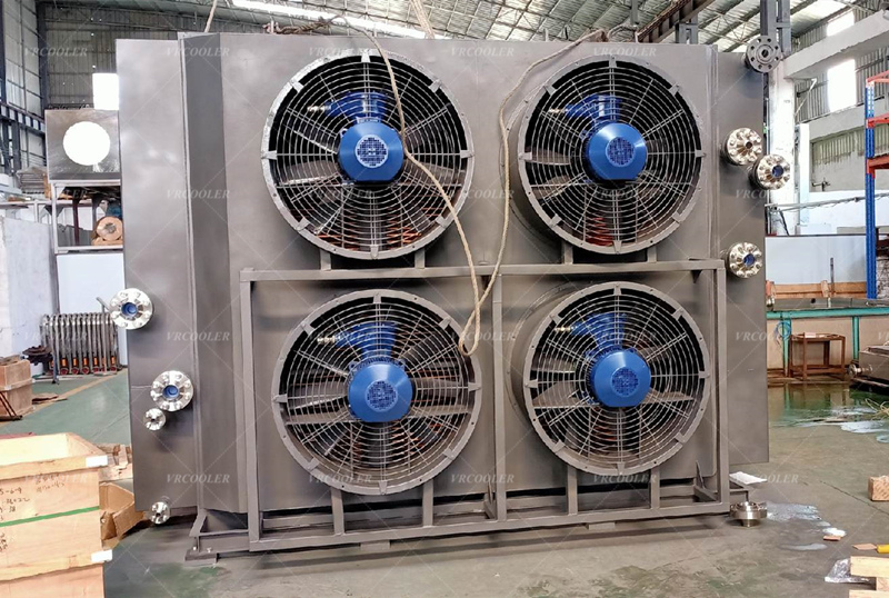 Finned Tube Air Cooler for Crude Oil Refinery