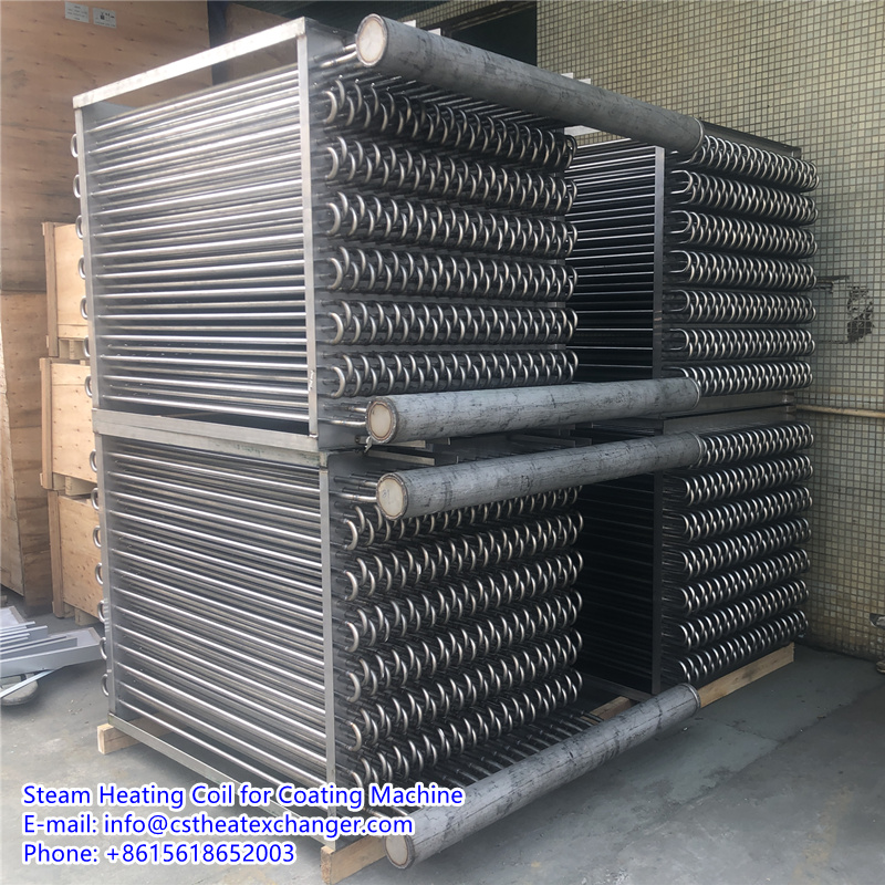 Custom Steam Drying Heat Exchanger Air Cooled Radiators for Coating ...