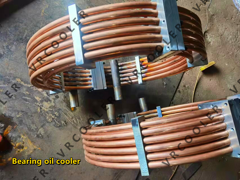 Guide And Thrust Bearing Oil Coolers in Steam Turbines