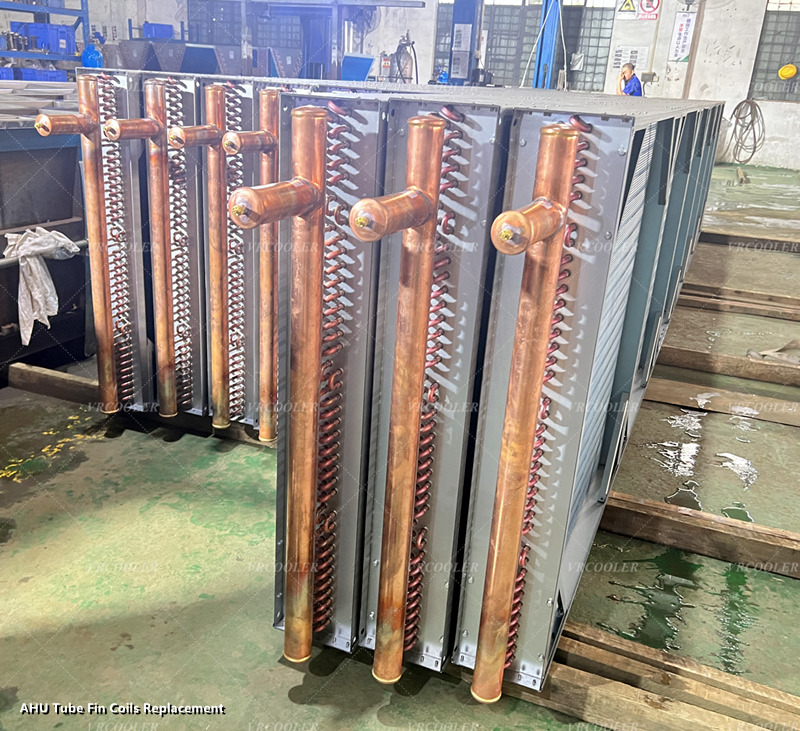 AHU Tube Fin Coils Replacement 1