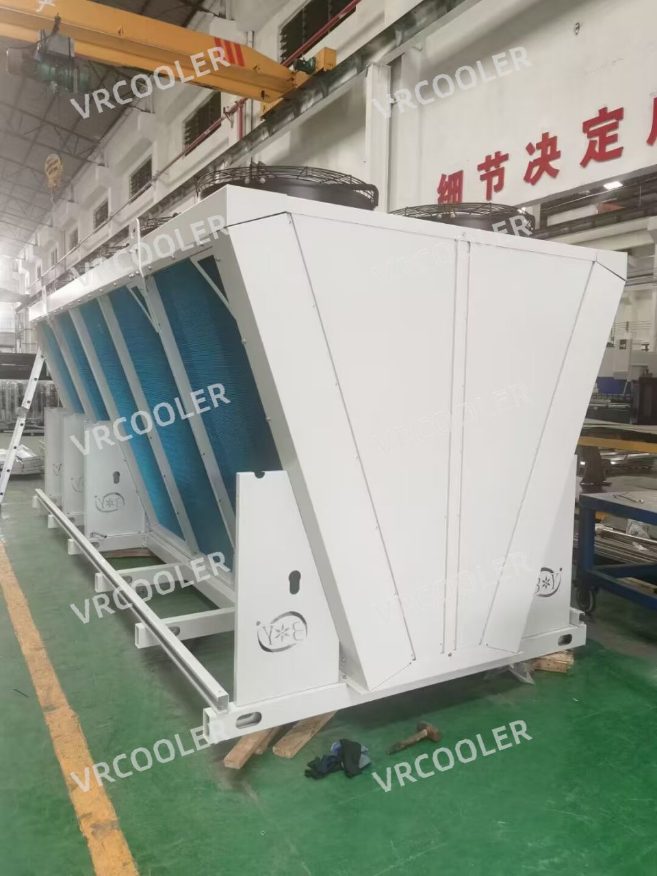 V-Frame Condenser Coils for Cooling Water in BTC Mining Applications