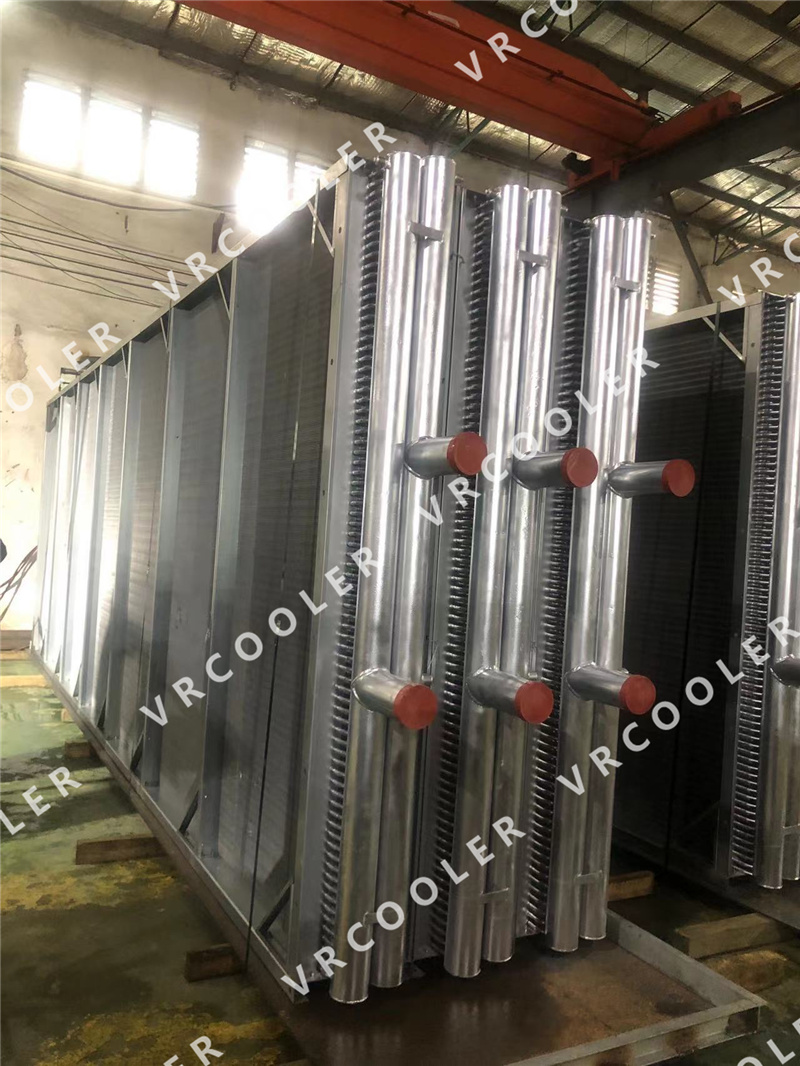 Stainless Steel Tube And Aluminium Fin Heat Exchanger for Sludge Drying