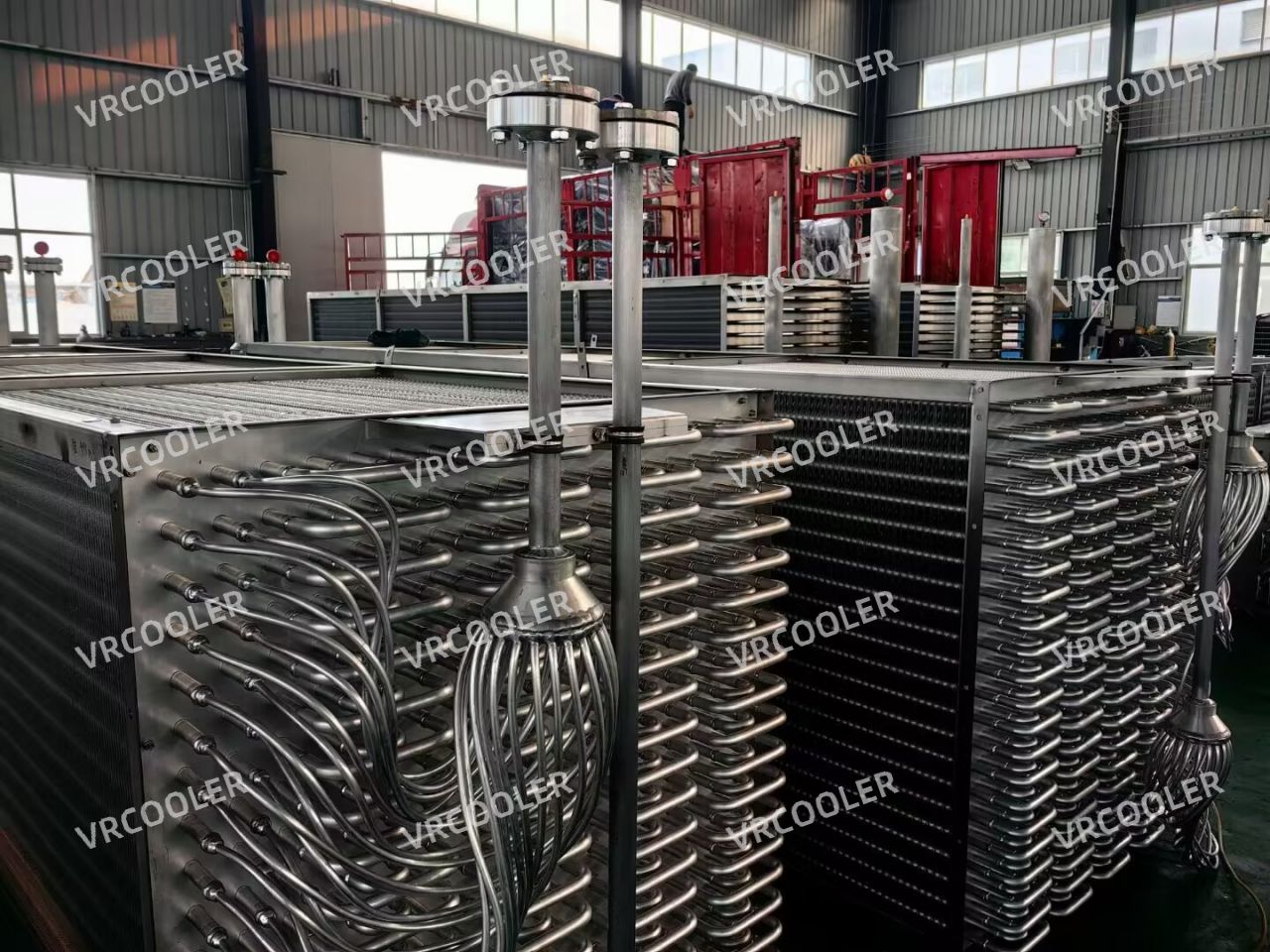 IQF (Individual Quick Freezing) evaporator coil