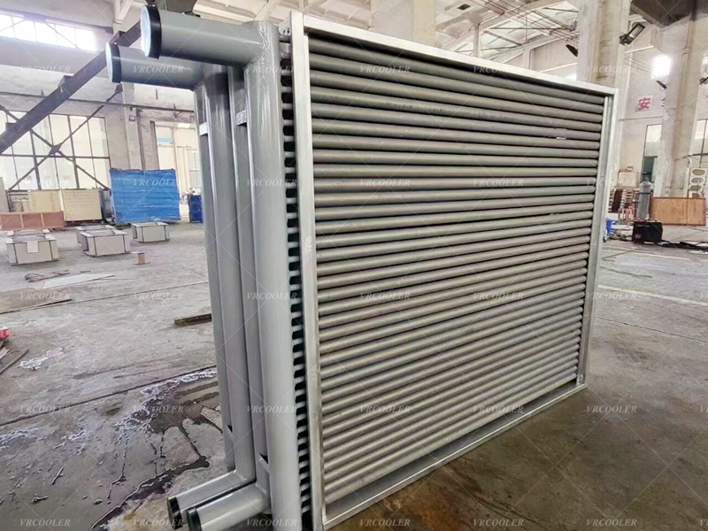Oil Air Heat Exchanger For A Fruit And Vegetable Dryer