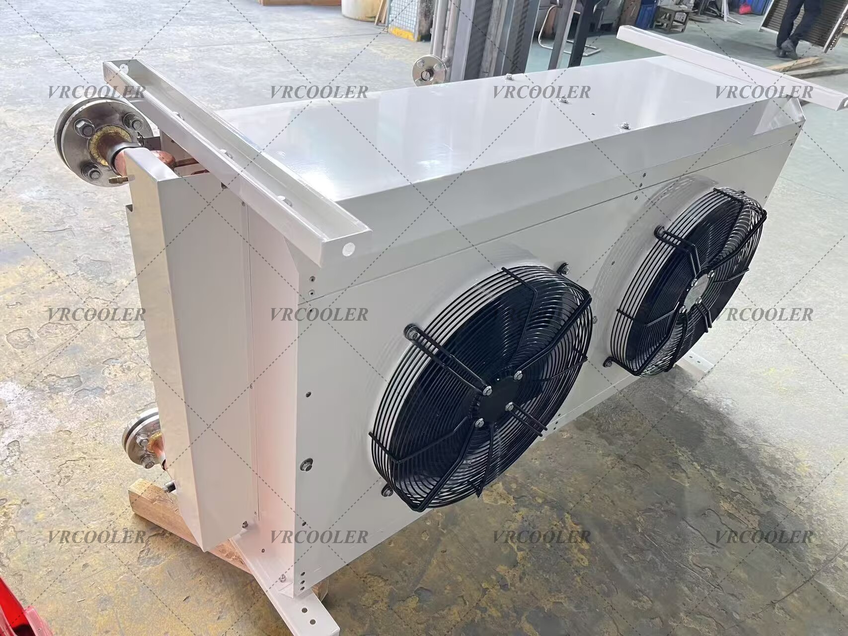 Standard 40 KW Dry Cooler Delivered for Immersion Liquid Cooling in Cryptocurrency Mining