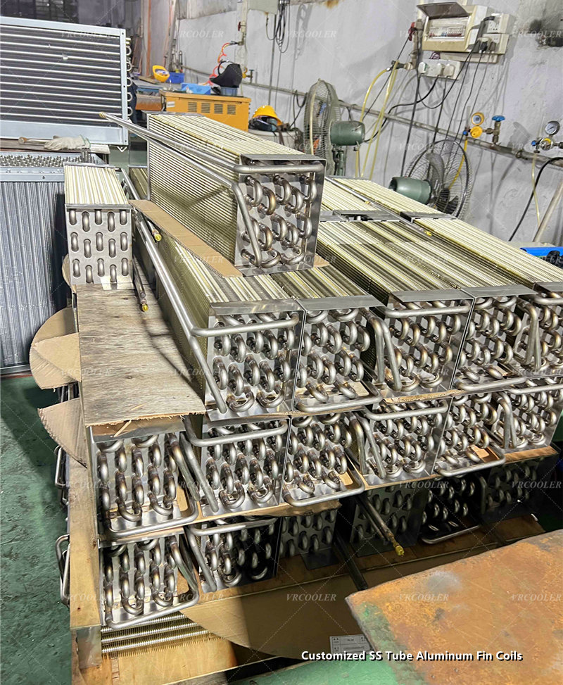 Customized SS Tube Aluminum Fin Coils 1