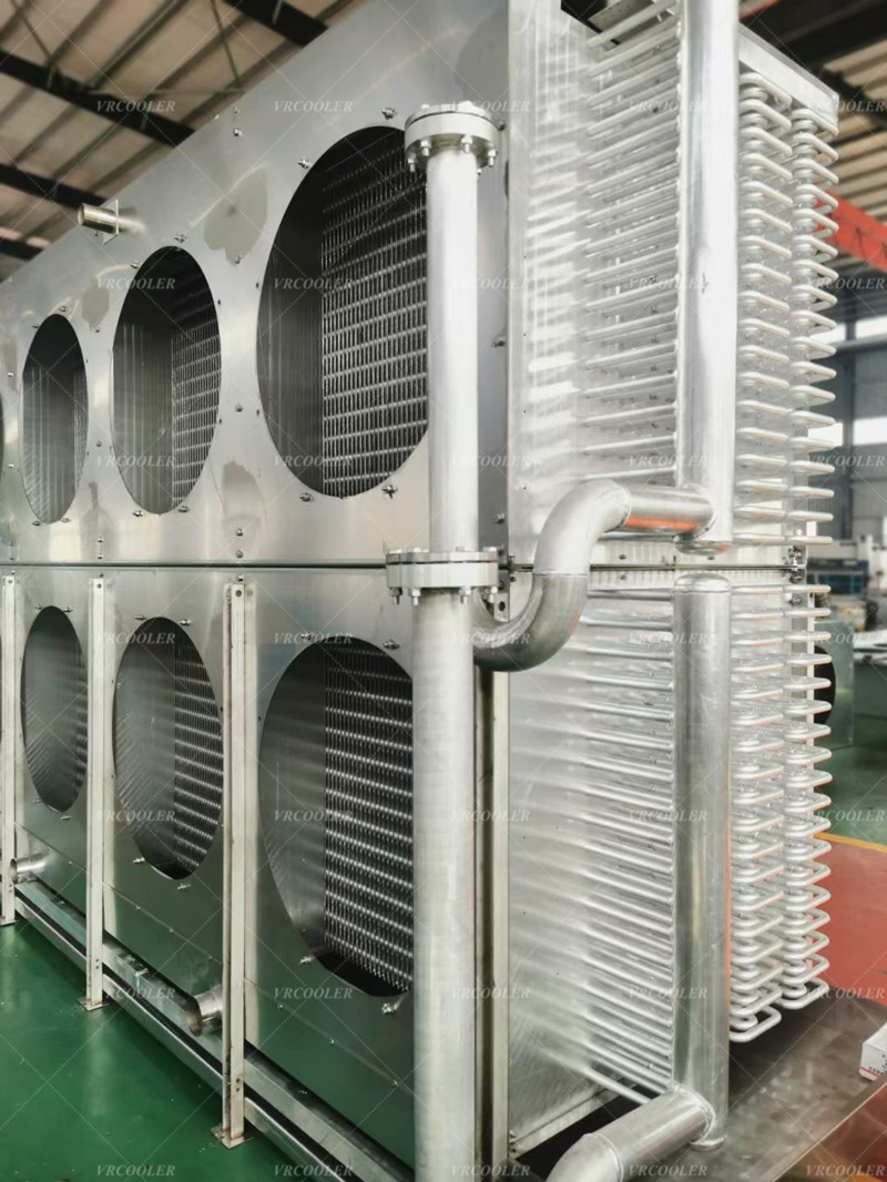 Ammonia Based Evaporator for IQF