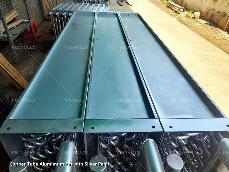 Copper Tube Alumimum Fin with Silver Paint 3