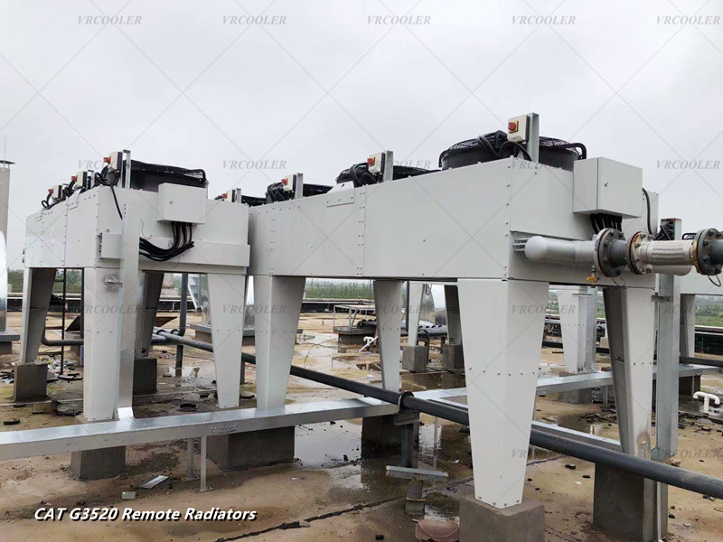 CAT G3520 Remote Radiators 1