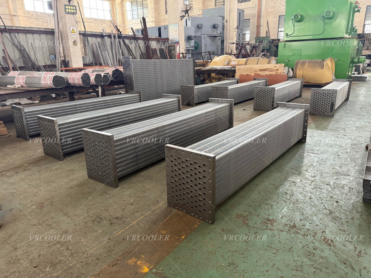 Hydrogen Coolers for Hydrogen-Cooled Turbine Generators