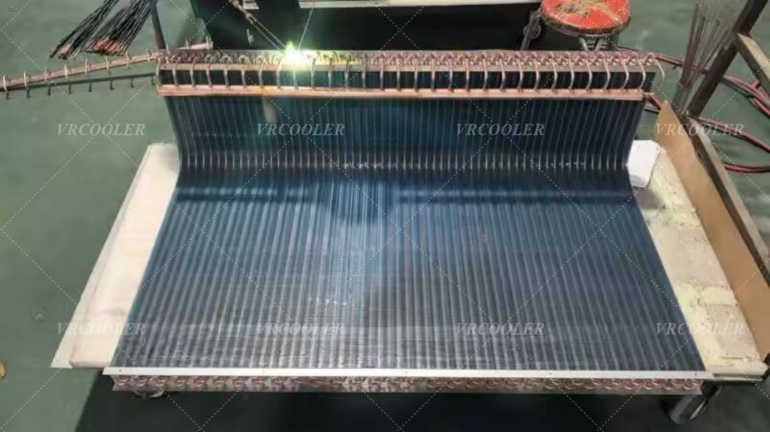 What functions do L-type heat exchangers serve in heat pumps?