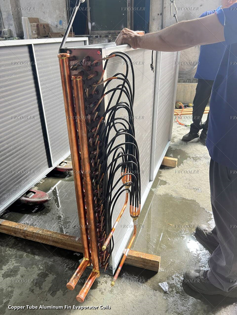 Copper Tube Aluminum Fin Evaporator Coils 1