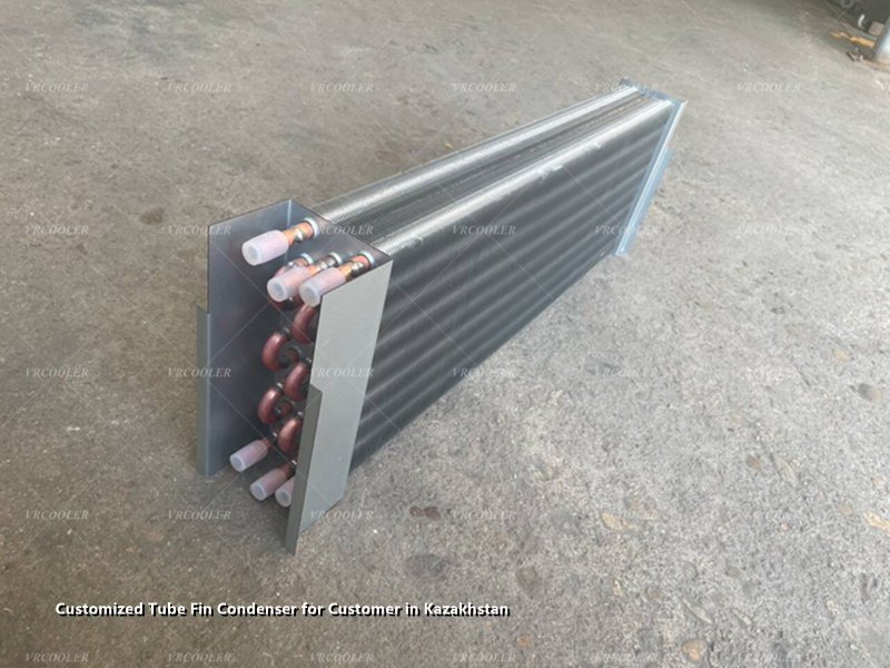Customized Tube Fin Condenser for Customer in Kazakhstan 3