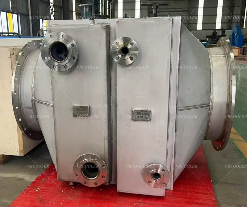 Finned Tube Condenser/Evaporator for Heating Boilers