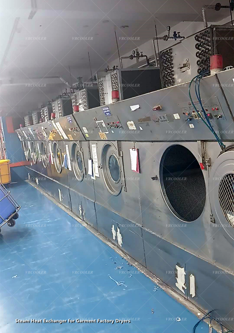 Steam Heat Exchanger for Garment Factory Dryers