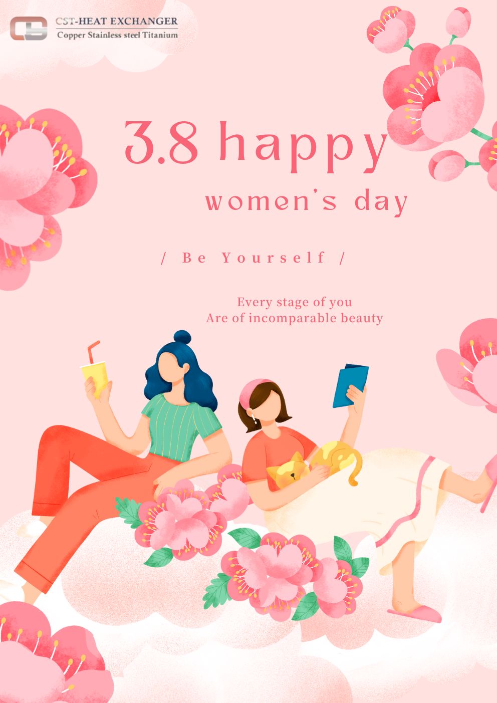 Happy Women's Day -- CST Heat Exchanger