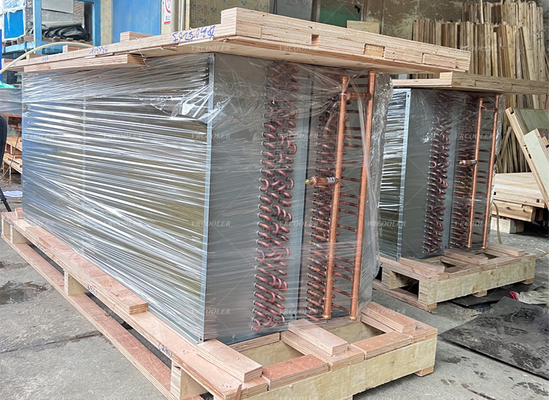 Replace Copper Tube With Aluminum Fins Coil For Old HVAC System