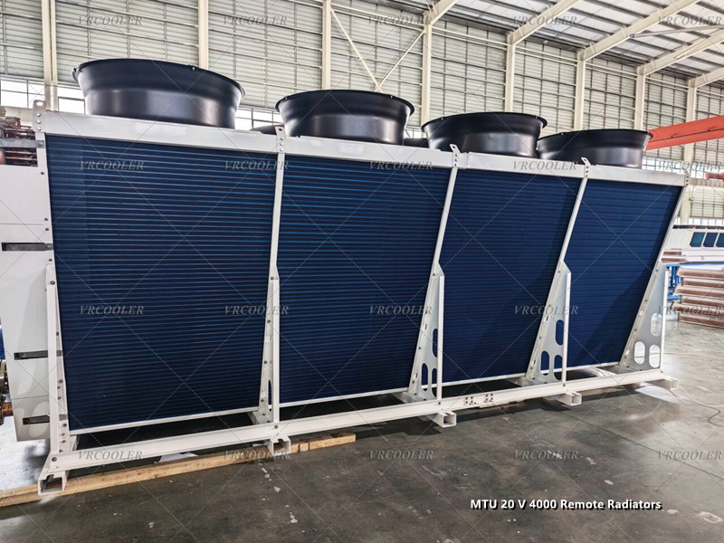 MTU 20 V 4000 Remote Radiators