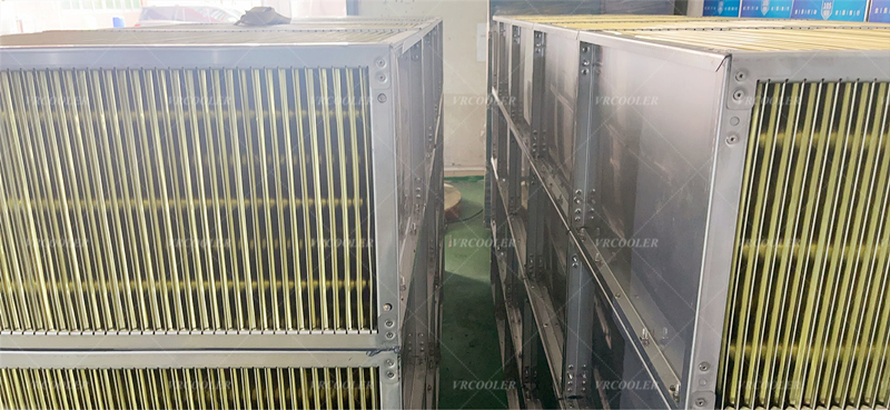 Cross Flow Heat Exchanger for Central Solar Inverter