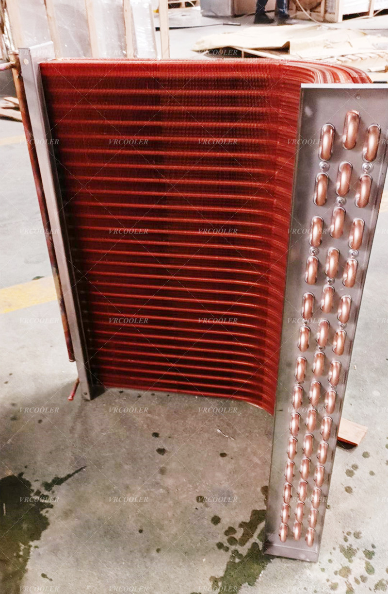 L Shape Evaporator For Air Source Heat Pump Water Heater 1