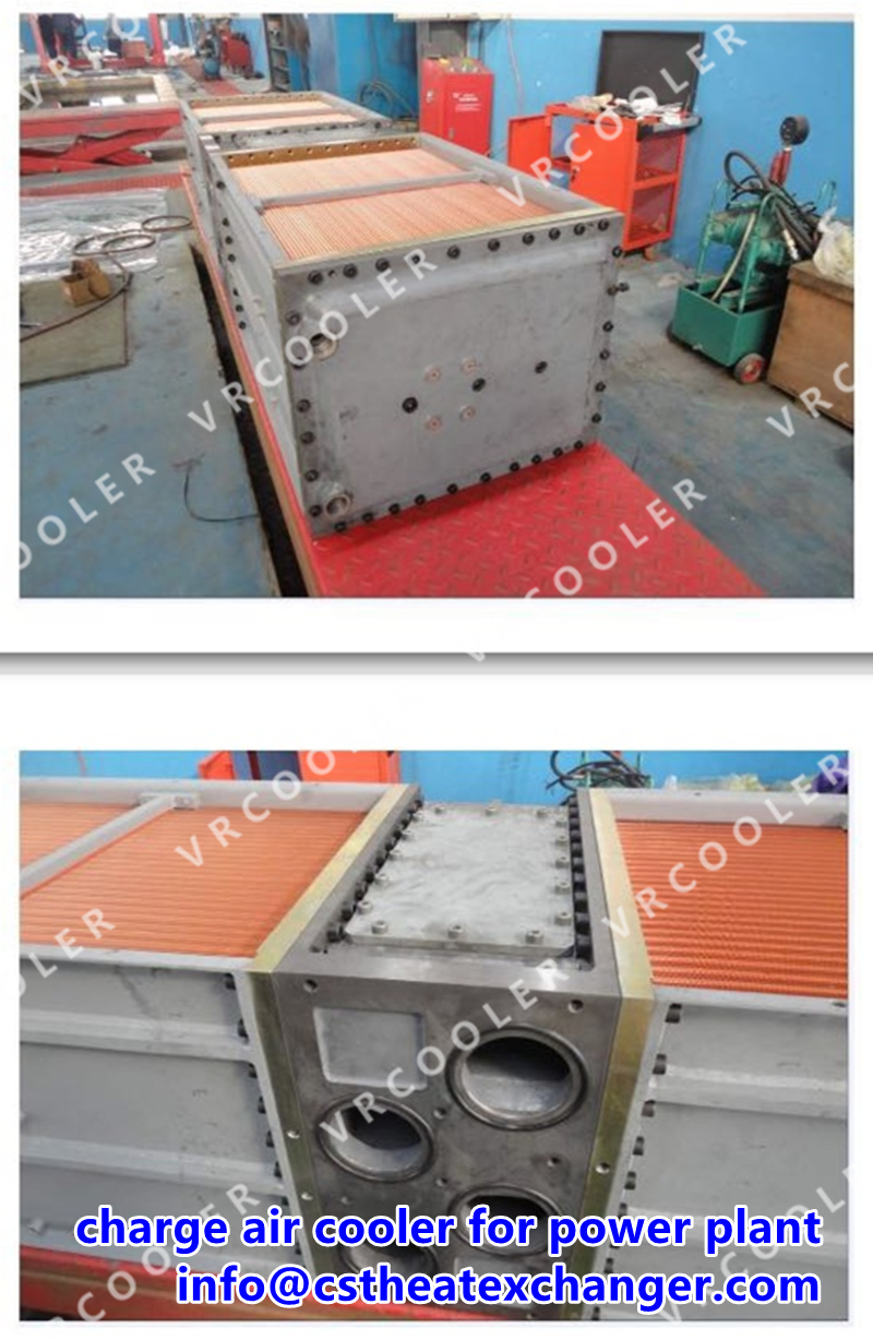 Charge Air Cooler For Power Plant