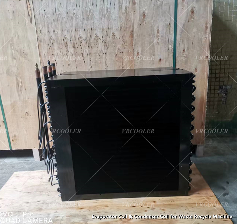 Evaporator Coil & Condenser Coil for Waste Recycle Machine 2