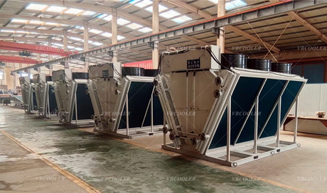 High And Low Temperature Radiator for GUASCOR HGM240 Gas Genset ...