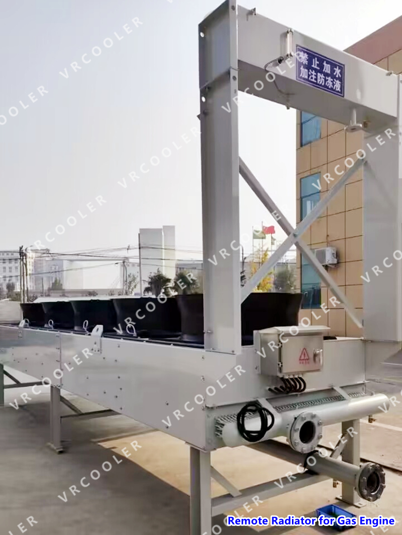 Remote Radiator for Gas Engine 3