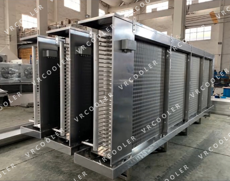 Blast Freezer Ammonia Evaporator System