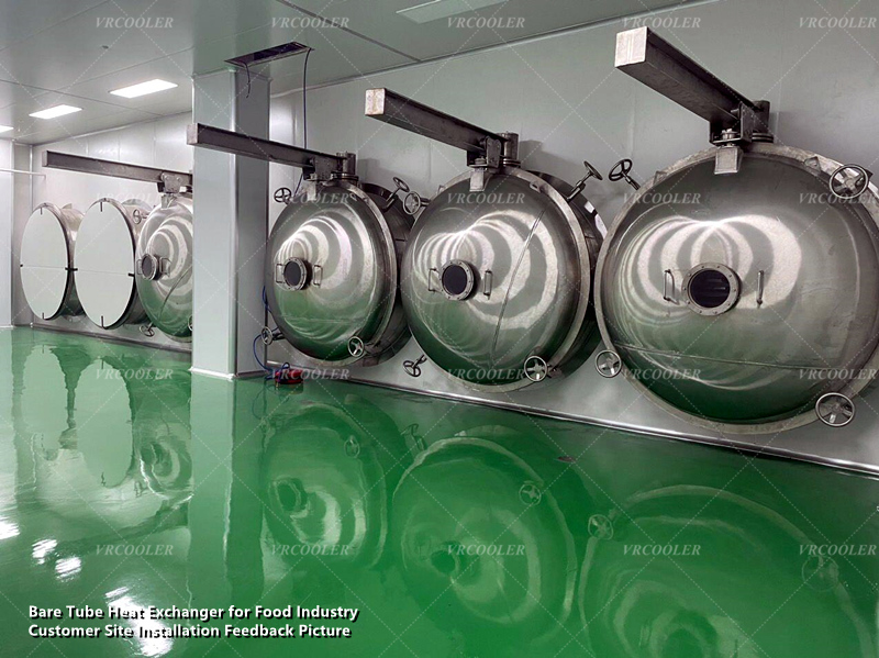 Bare Tube Heat Exchanger, Customer Site Installation Feedback Picture 4