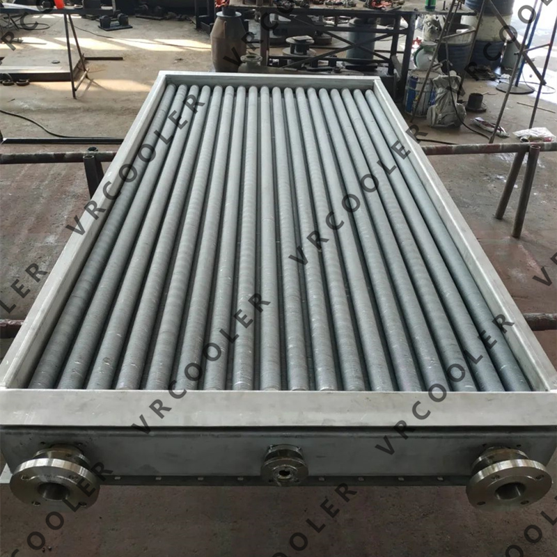High-Efficiency Finned Heat Exchanger for CO2 & Steam Cooling