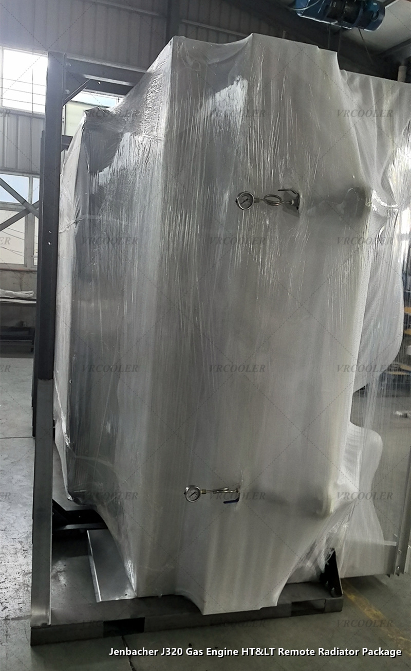 Jenbacher J320 Gas Engine HT&LT Remote Radiator Package 1