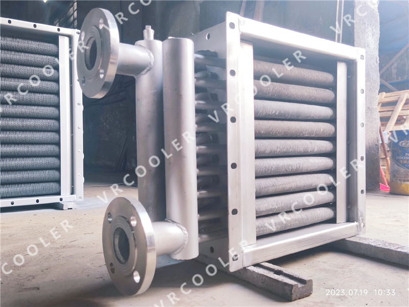 Finned Tube Heat Exchanger for Grape Trellis 