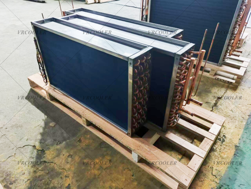 Custom Water-to-Air Cooling Coil for Compact 8 kW Cooling Duty