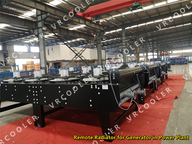 Remote Radiator for Generator in Power Plant 1